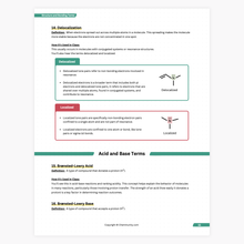 Load image into Gallery viewer, 101 Organic Chemistry Terms Ebook