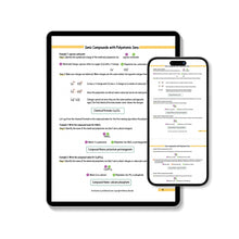 Load image into Gallery viewer, The Complete Chemistry Guide to Naming Compounds and Acids (ebook)