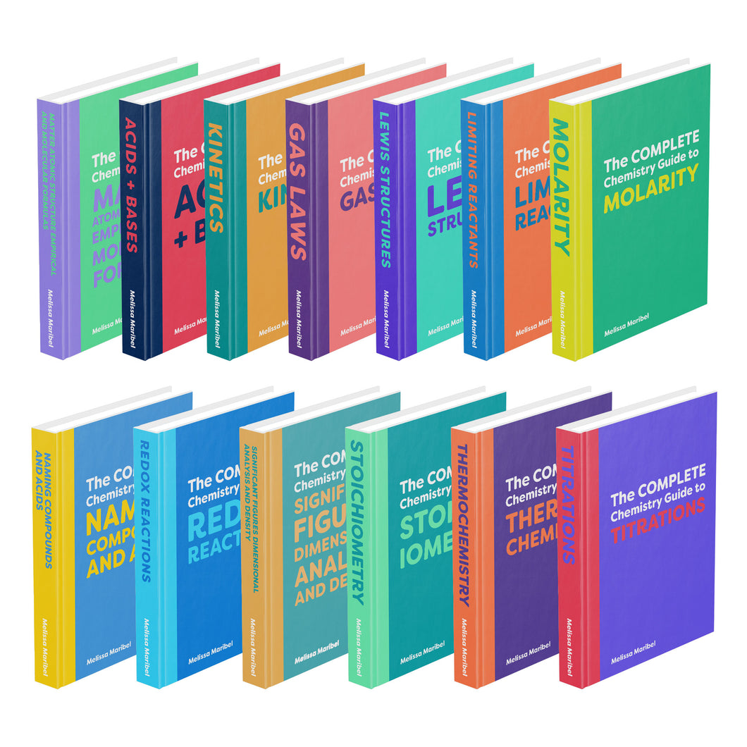 All 13 Chemistry Guides Bundle (13 ebooks)